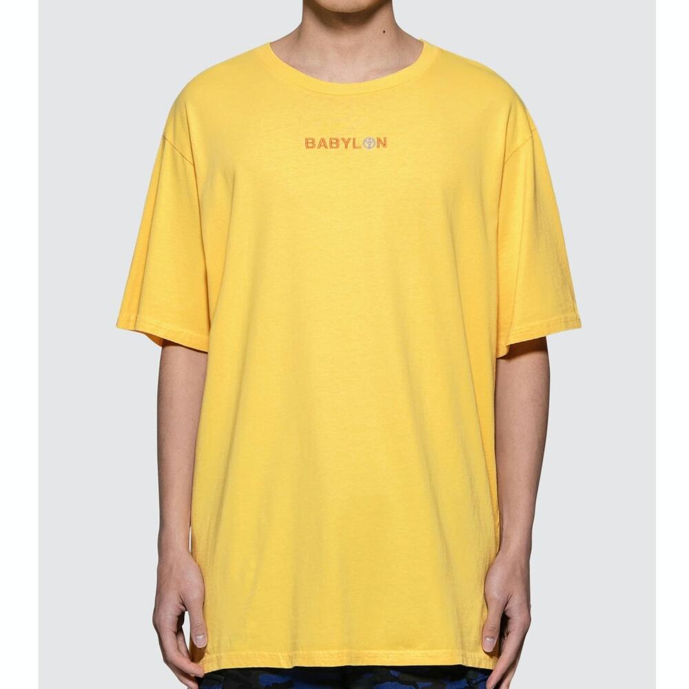 Babylon Shop T-Shirt Yellow Size Medium New